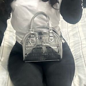 Silver Von Dutch purse